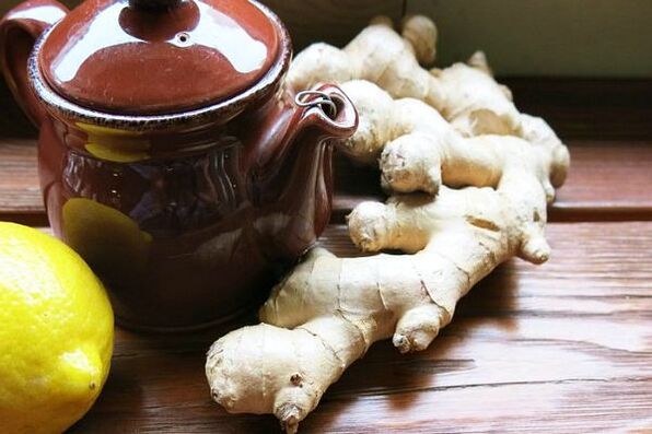 korijen đumbira za povećanje potencije